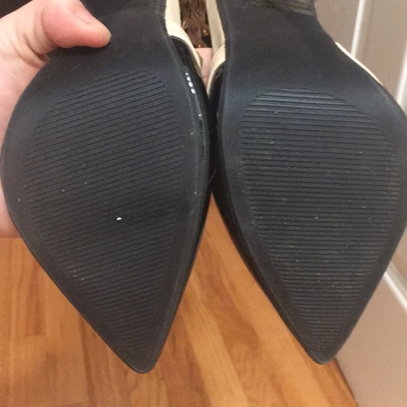 Black and Gold Stud High Heels - Picture 3 of 5